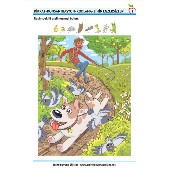 Eğlenceli BİLSEM Hazırlık Seti (6 Süper Kitap) - 7