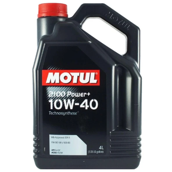 Motul 2100 Power+ Plus 10w40 4 Lt Sentetik Motor Yağı