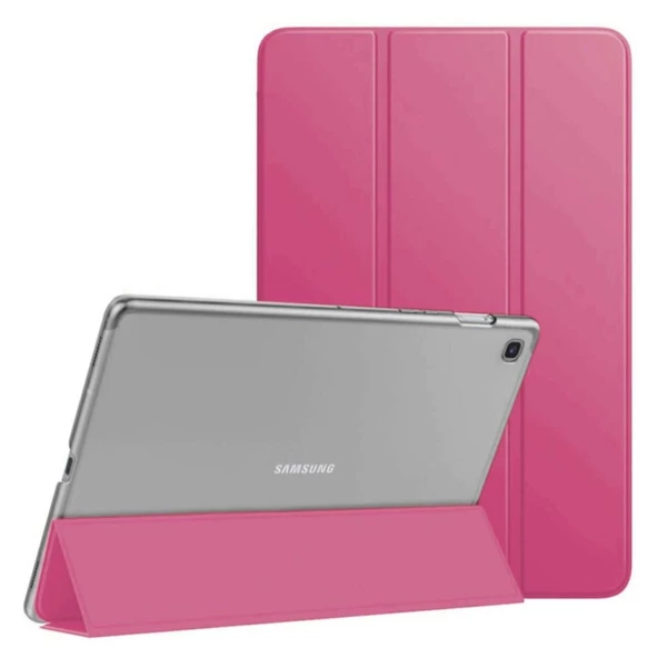 Samsung Galaxy Tab S5E T720 T725 T727 Kılıf PU Deri Smart Standlı Case - 8