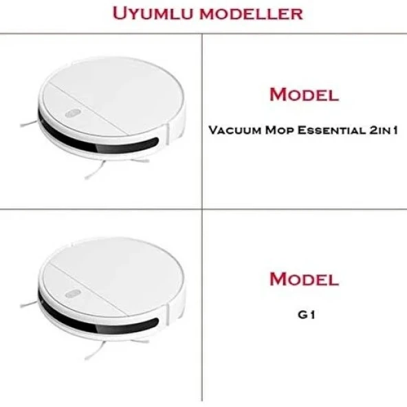 Srfn Ticaret Xiaomi Mi Vacuum Mop 2 In1 Essential Uyumlu 1'li Ana Fırça - Resim 2