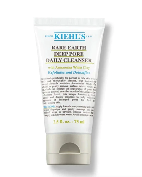 Kiehl's Rare Earth Deep Pore Daily Cleanser 75 ML - Peeling