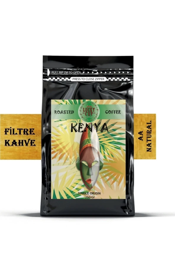 LUCKY CUP COFFEE Kenya Aa Yöresel Kahve 250 Gr