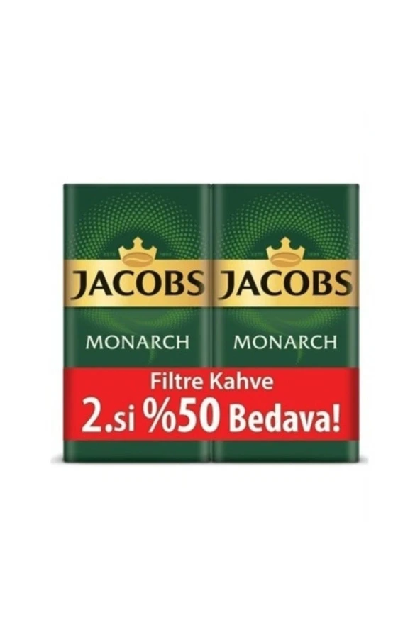 JACOBS Monarch Filtre Kahve 2 Adet 500 G