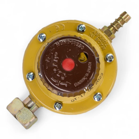 Aletçantam Ayarlı Sanayi Tüp Gaz Dedantörü Numaralı Lpg Yüksek Basınç Regülatörü Başlığı - 2