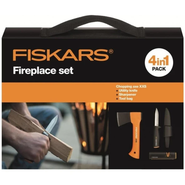 Fiskars 1025441 SET X5 Balta-K40 Bıçak ve Xsharp Bileme