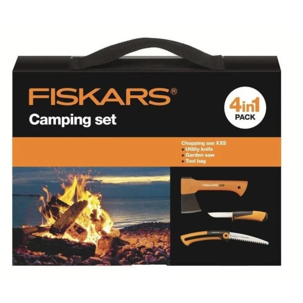 Fiskars 1025439 SET X5 Balta-SW73 Testere ve Kamp Bıçağı - 4