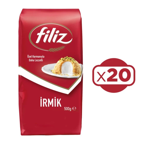 Filiz İrmik 500 GR x 20 Adet