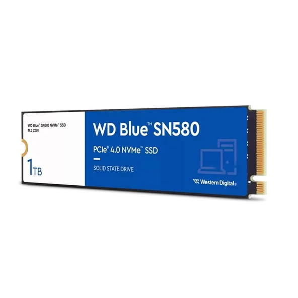 WD Blue SN580 1TB M.2 NVMe SSD (4150/4150) - 2