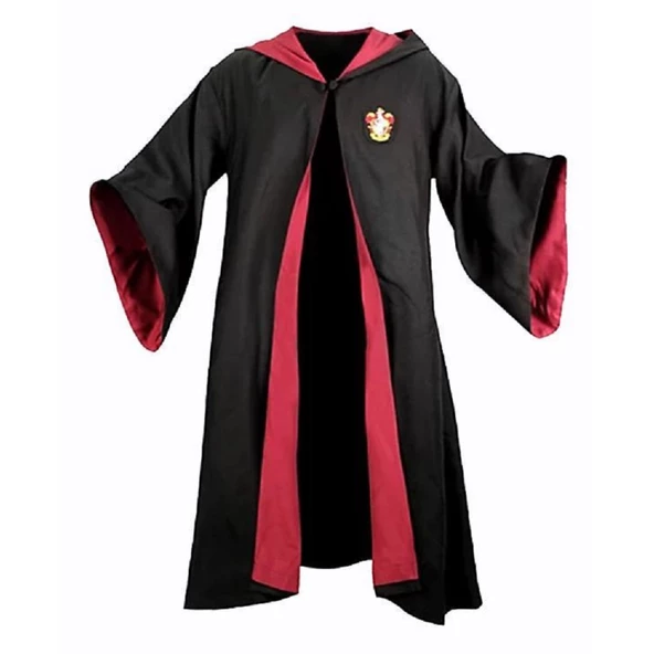 Harry Potter Gryffindor Cübbe Çocuk Boy - Harry Potter Kostümü 7-8 Yaş