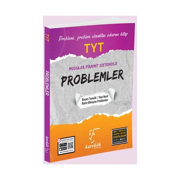Karekök Yayıncılık Karekök TYT Problemler Mps Modüler Pramit Sistemi ürün görseli