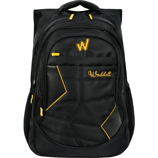 Waddell 1900 Denye Siyah Sırt Çantası 4052-S - 2