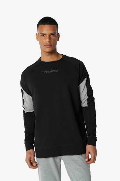 Hummel Hmlarlo Erkek Siyah Sweatshirt 921658-2001