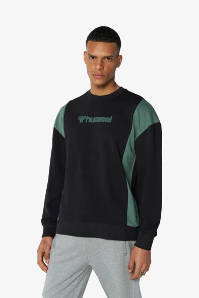 Hummel Hmlcolton Erkek Siyah Sweatshirt 921668-2001