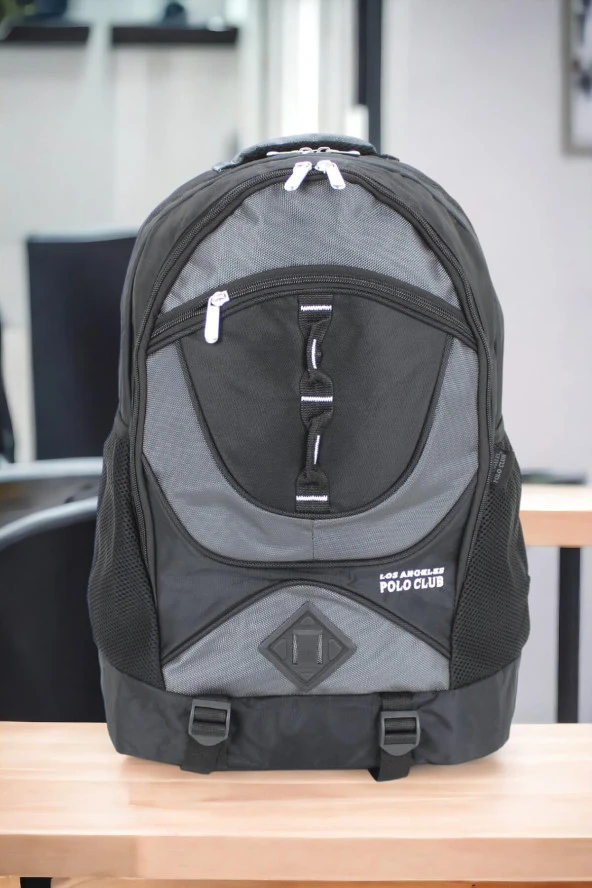 Yarım Dağcı Unisex Sırt Çantası Gri - 1