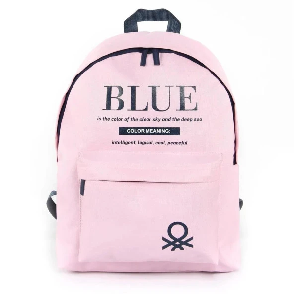Benetton Laptop Bölmeli Okul Sırt Çantası 2+Kalemlik - Resim 2