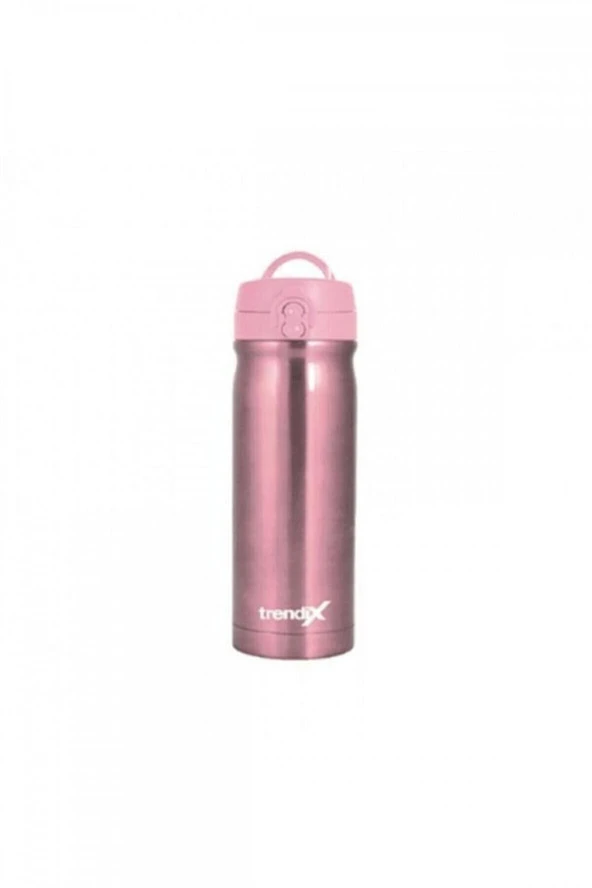 Çelik Içli 350 ml Termos Matara Pastel Pembe