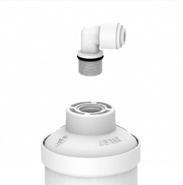 silver post Inline  Carbon Tatlandırıcı Filtre gümüş iyonlu karbon - Resim 2