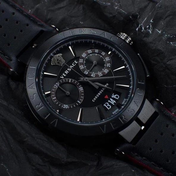 Versace VRSCVBR030017 Erkek Kol Saati - Resim 4