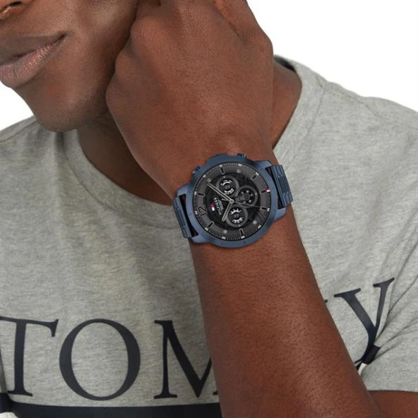 Tommy Hilfiger TH1710493 Erkek Kol Saati - Resim 4