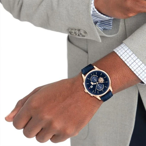 Tommy Hilfiger TH1710503 Erkek Kol Saati - Resim 3