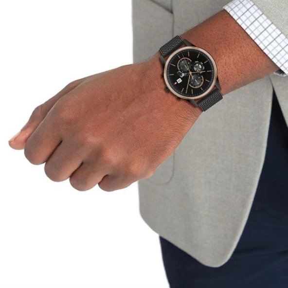 Tommy Hilfiger TH1710505 Erkek Kol Saati - Resim 4