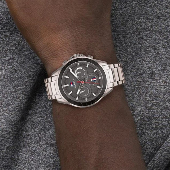 Tommy Hilfiger TH1791857 Erkek Kol Saati - Resim 4