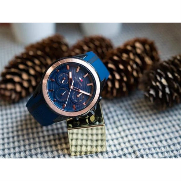 Tommy Hilfiger TH1791860 Erkek Kol Saati - Resim 4