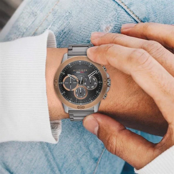 Tommy Hilfiger TH1791892 Erkek Kol Saati - Resim 3
