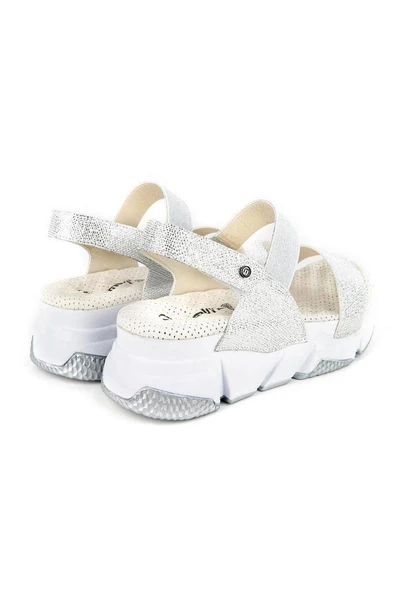 Muya Keid 31187-277 Anatomik Taban Kadın Sandalet Beyaz 36-40 - Resim 5