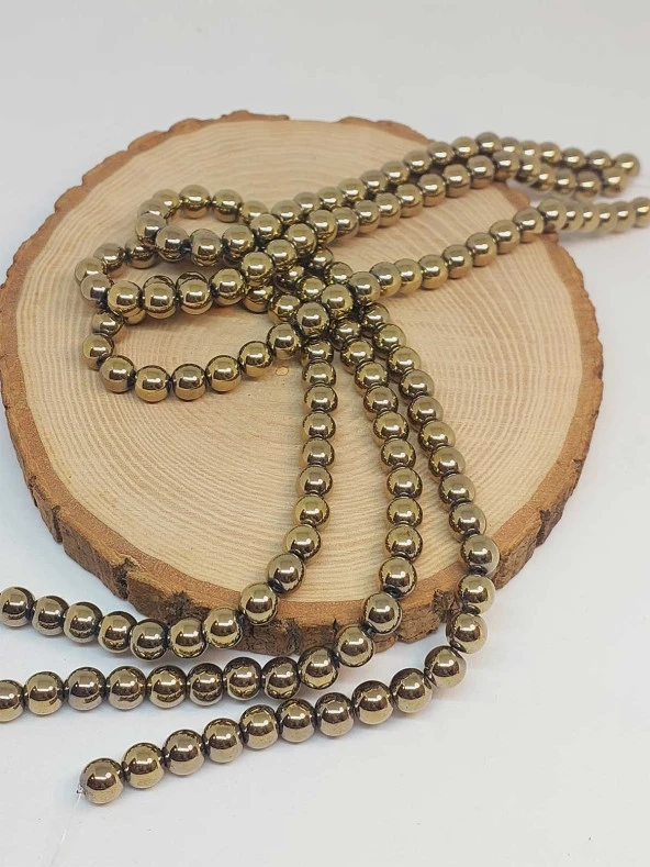 Hematit Taşı Dizi 8mm (48102) - Resim 3