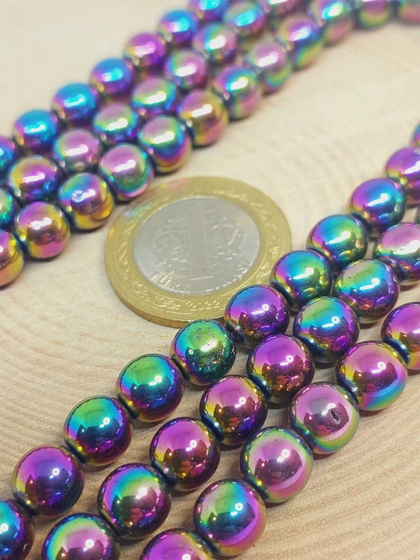 Hematit Taşı Dizi 8mm (48104) - Resim 2