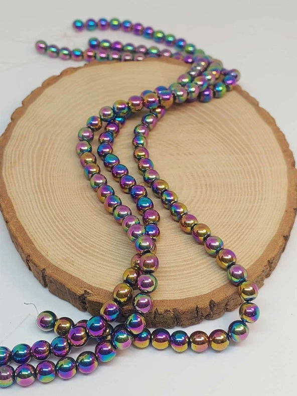 Hematit Taşı Dizi 8mm (48104) - Resim 3