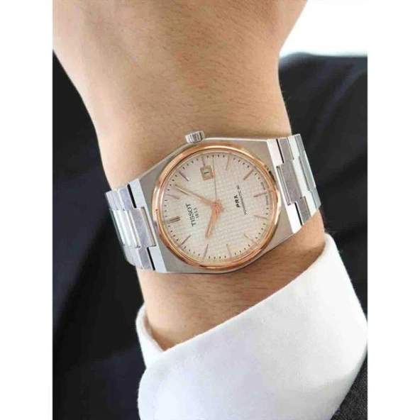 Tissot PRX Powermatic 80 T1374072103100 Kol Saati - Resim 3