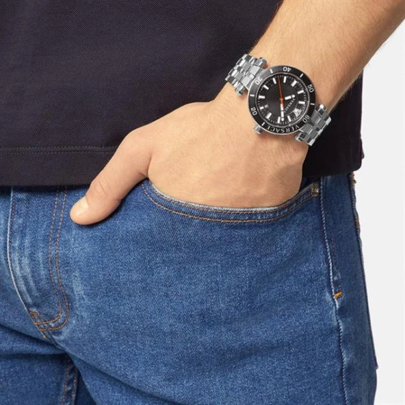 Versace VRSCVEZ300321 Erkek Kol Saati - Resim 3