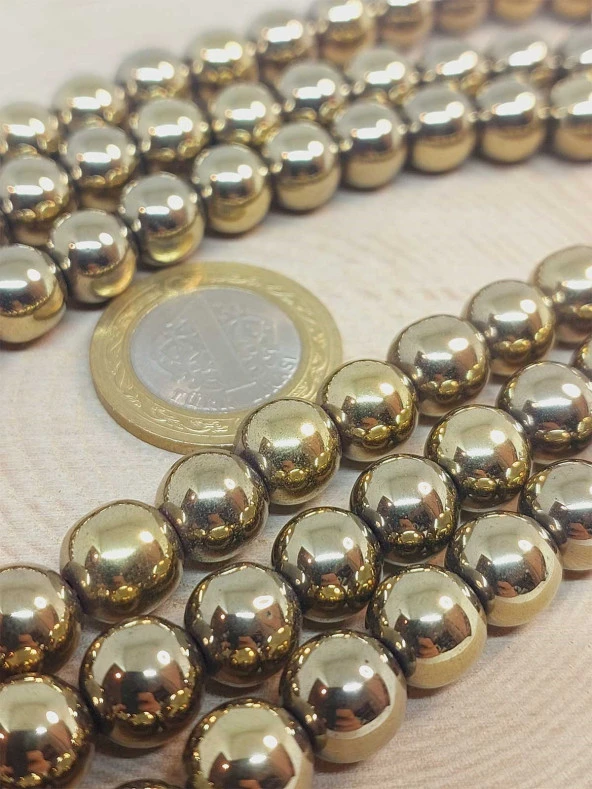 Hematit Taşı Dizi 10mm (48106) - Resim 2