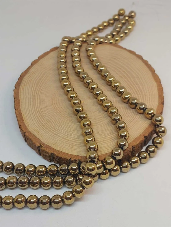 Hematit Taşı Dizi 10mm (48106) - Resim 3