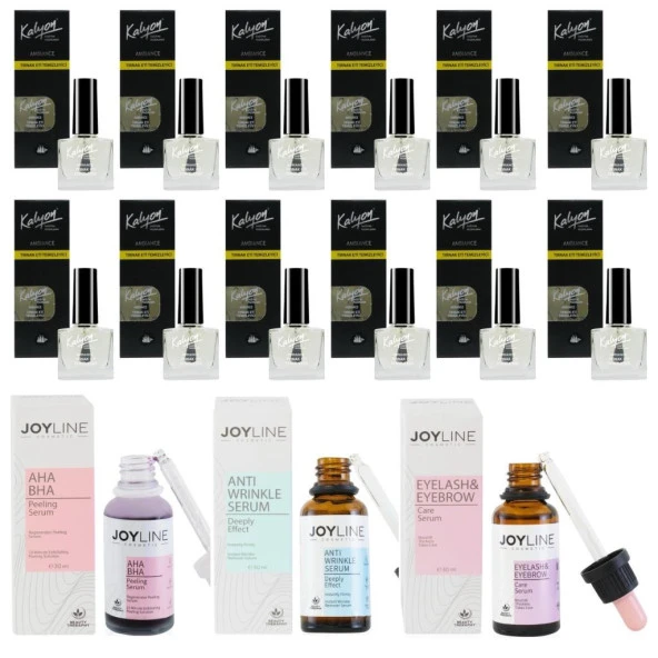 Kalyon Tırnak Eti Temizleyici 12 Adet+Joy Line 3'Lü Set