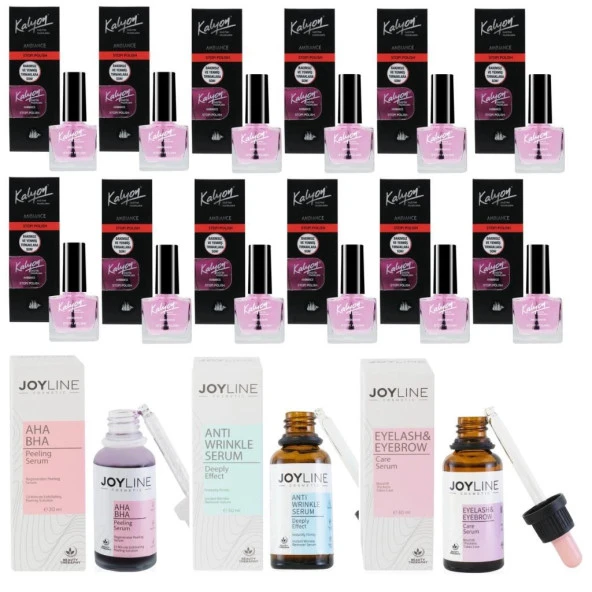 Kalyon Acı Cila 12 Adet+Joy Line 3'Lü Set