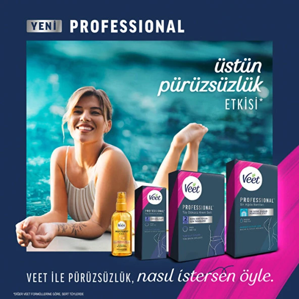 Veet Professıonal Tüy Dökücü Krem Set 2x50 ml - 4