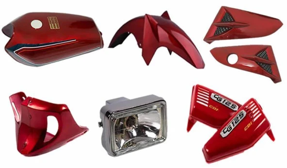 Cg Kırmızı Kaporta Seti Cg Farlı ürün görseli 1