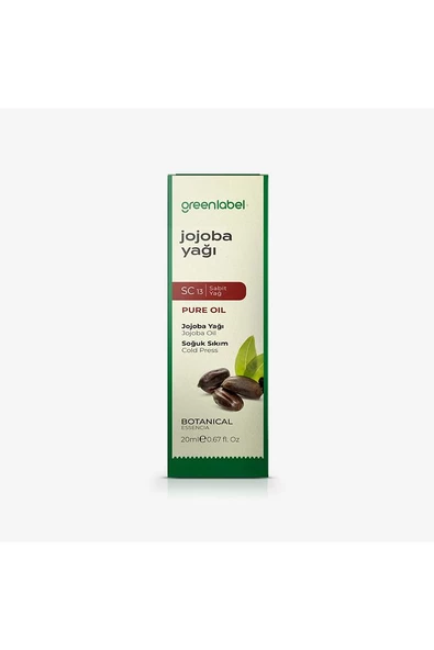 Greenlabel Jojoba Yağı 20 Ml.
