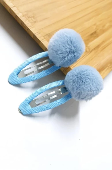 Ponponlu Çıtçıtlı Toka   ST06707 - 2