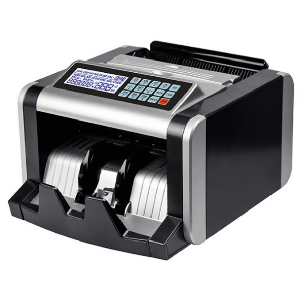 Bill Counter Silver AL-4000 Karışık Para Sayma Makinesi TL, EUR / USD Adet Sayımı - 4