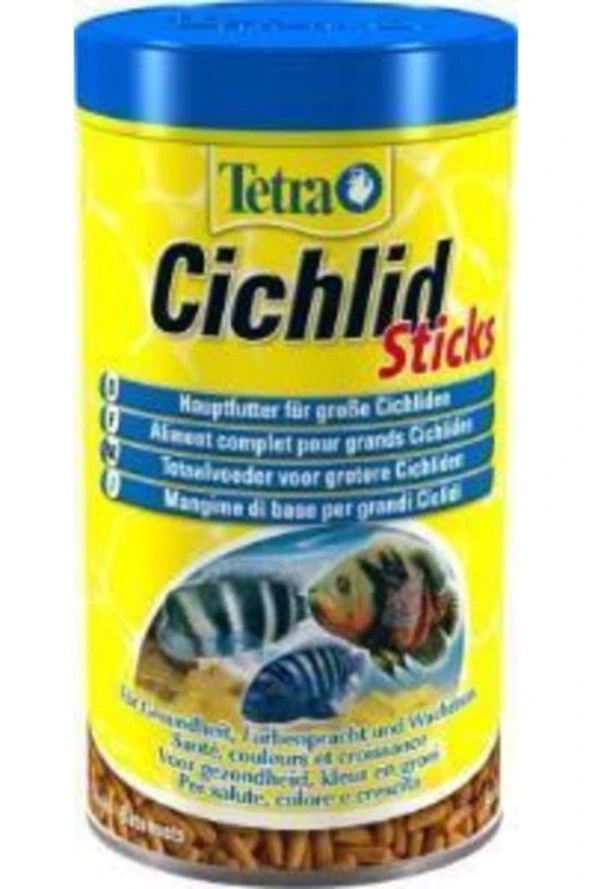 Tetra 767133- Cichlid Sticks 500 Ml Balık Yemi