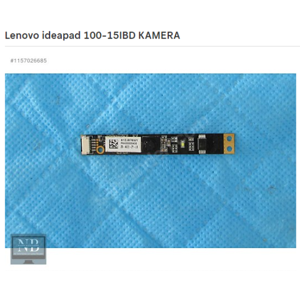Lenovo ideapad 100-15IBD KAMERA