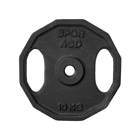 105 Kg Döküm 150 Cm Vidalı Z Barlı Ağırlık Halter Dambıl Set - 4