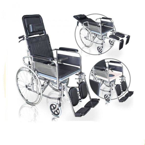 HASPET DY02608GC TUVALET ÖZELLİKLİ TEKERLEKLİ SANDALE - 5