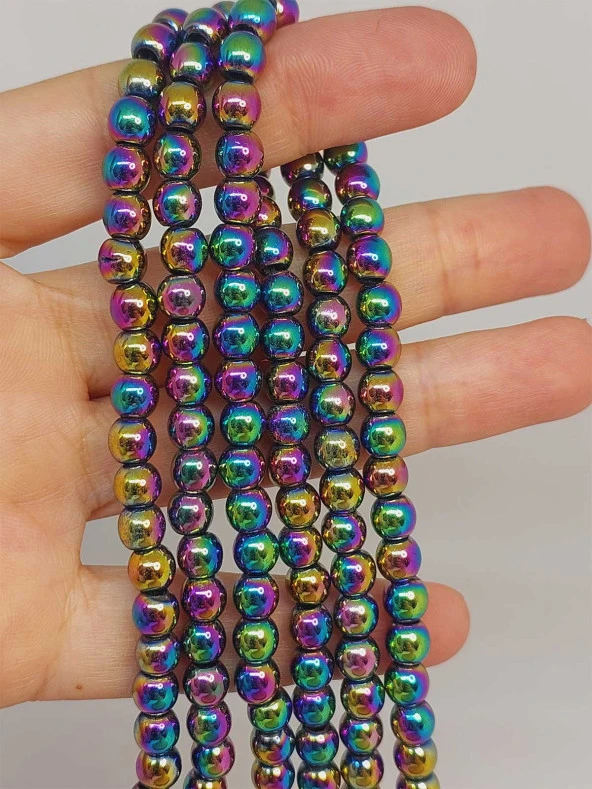 Hematit Taşı Dizi 6mm (48126) ürün görseli 1