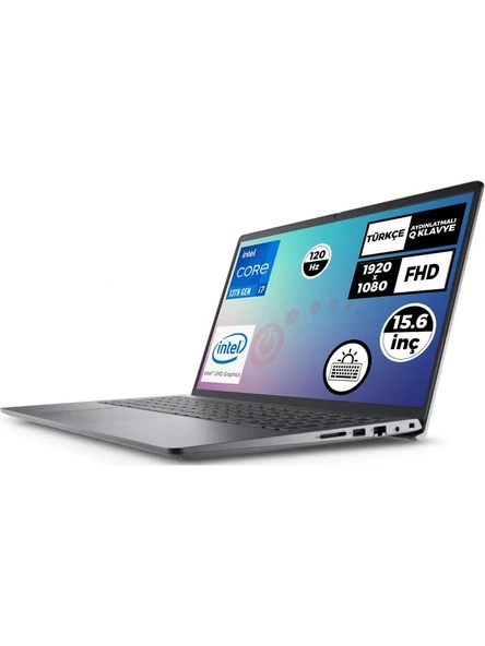Dell Vostro Intel Core I7 1355U 16gb 512GB SSD Ubuntu 15.6 Fhd Taşınabilir Bilgisayar N1601PVNB3530U-16 - 8
