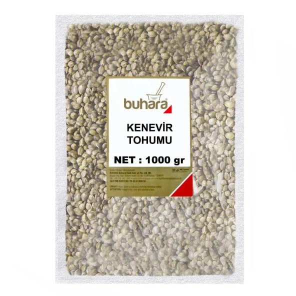 BUHARA KENEVİR TOHUMU 1000 GR